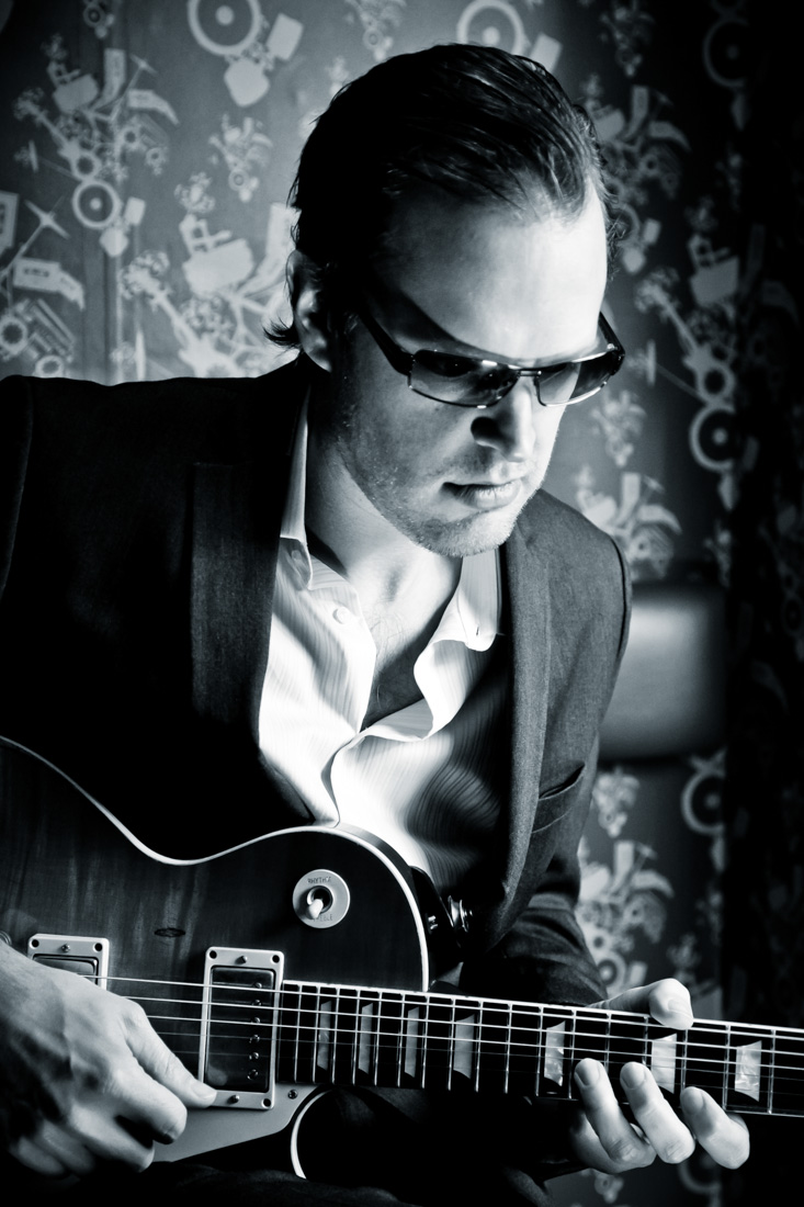 Joe Bonamassa portrait by Christie Goodwin