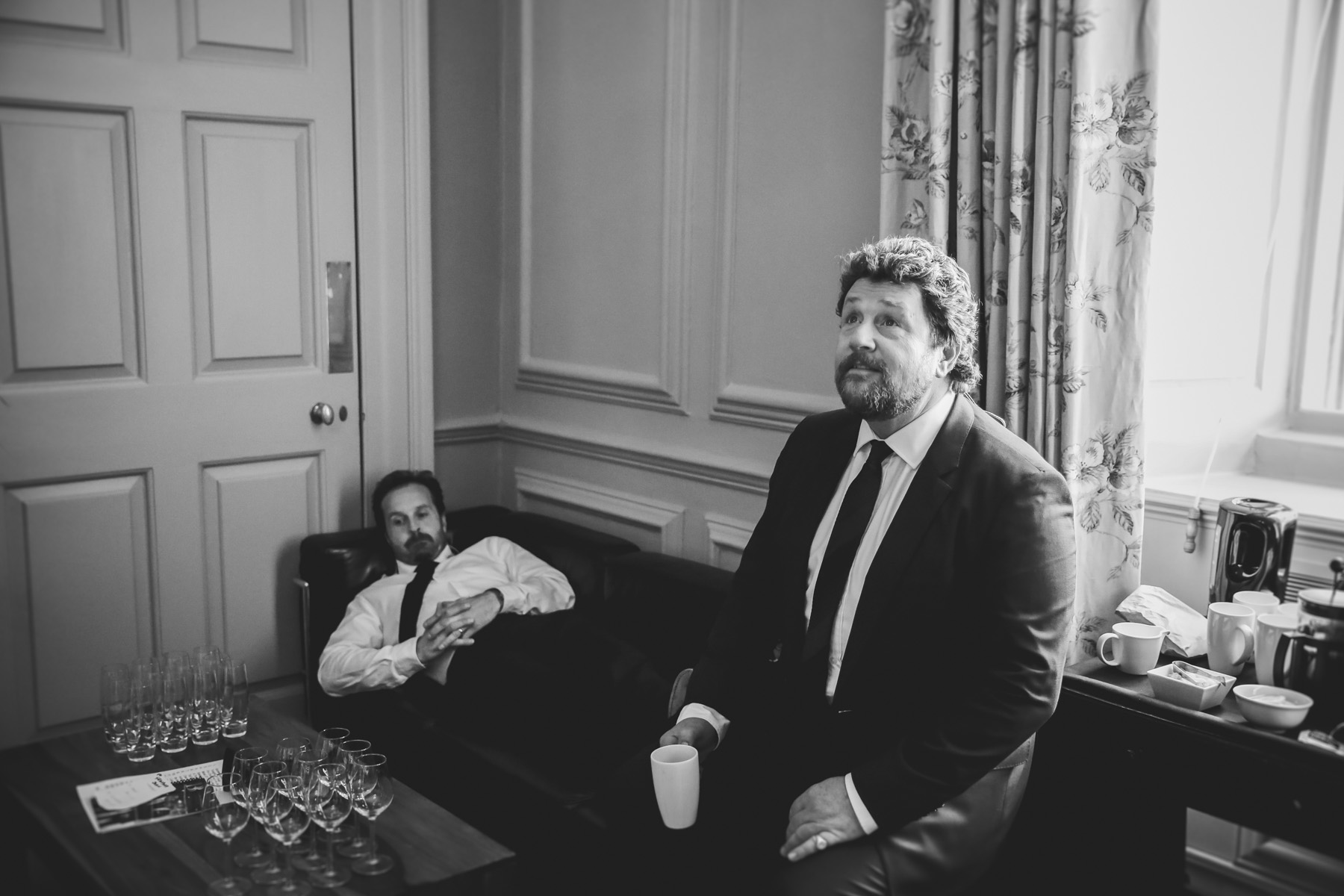 Alfie Boe and Michael Ball backstage by Christie Goodwin