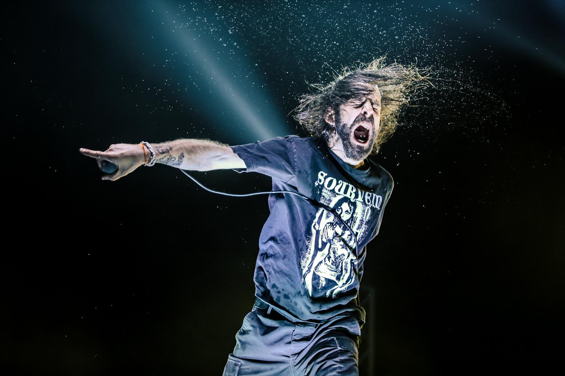 Randy Blythe of Lamb Of God at Brixton by Christie Goodwin