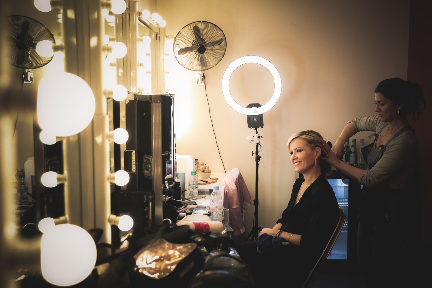 Dido backstage by Christie Goodwin