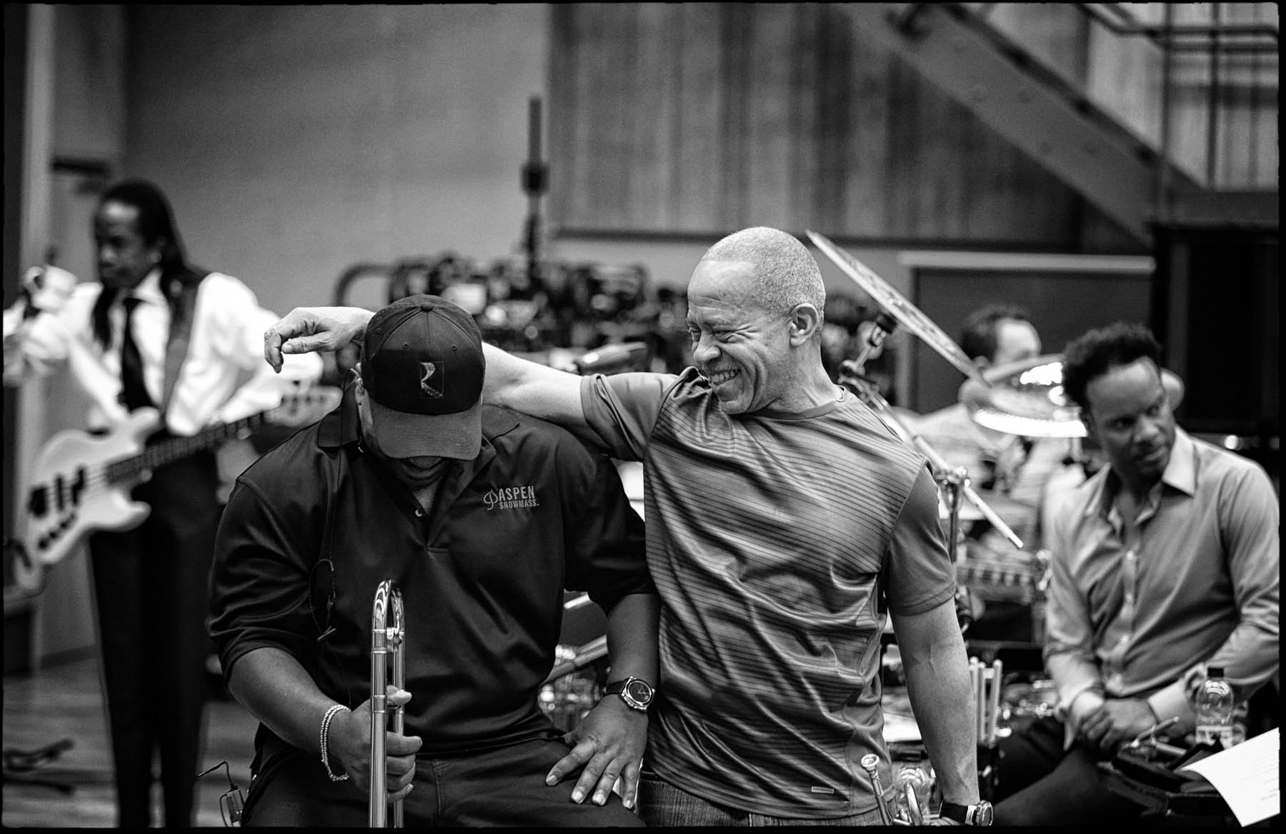 Earth Wind & Fire rehearsal at Abbey Road by Christie Goodwin