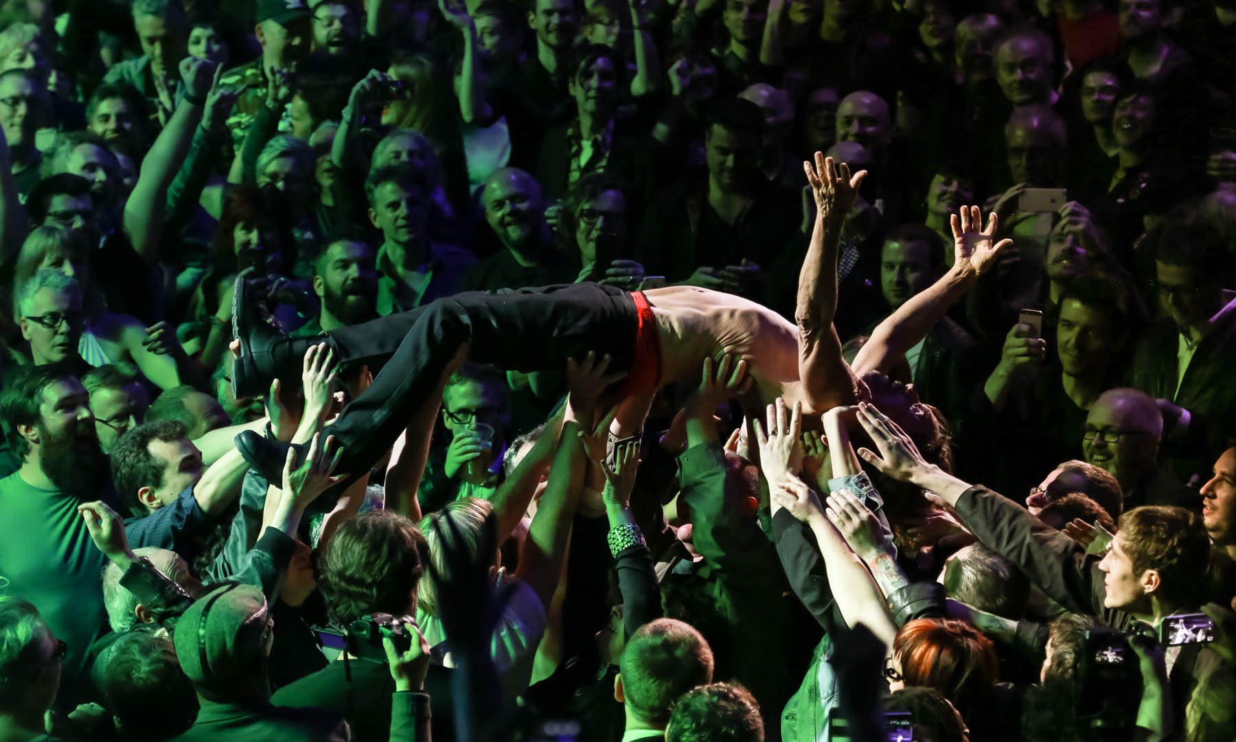 Iggy Pop at the Royal Albert Hall by Christie Goodwin