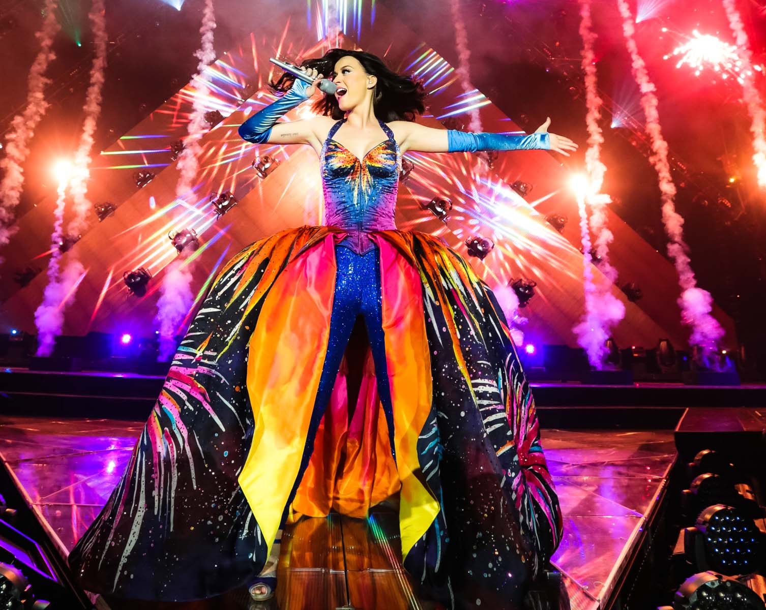 Katy Perry Fireworks by Christie Goodwin