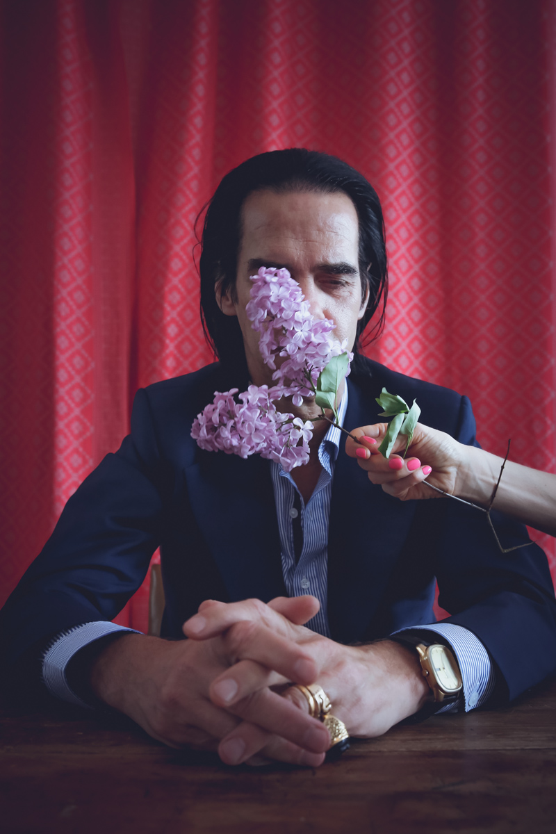 Nick Cave at home in Brighton by Christie Goodwin
