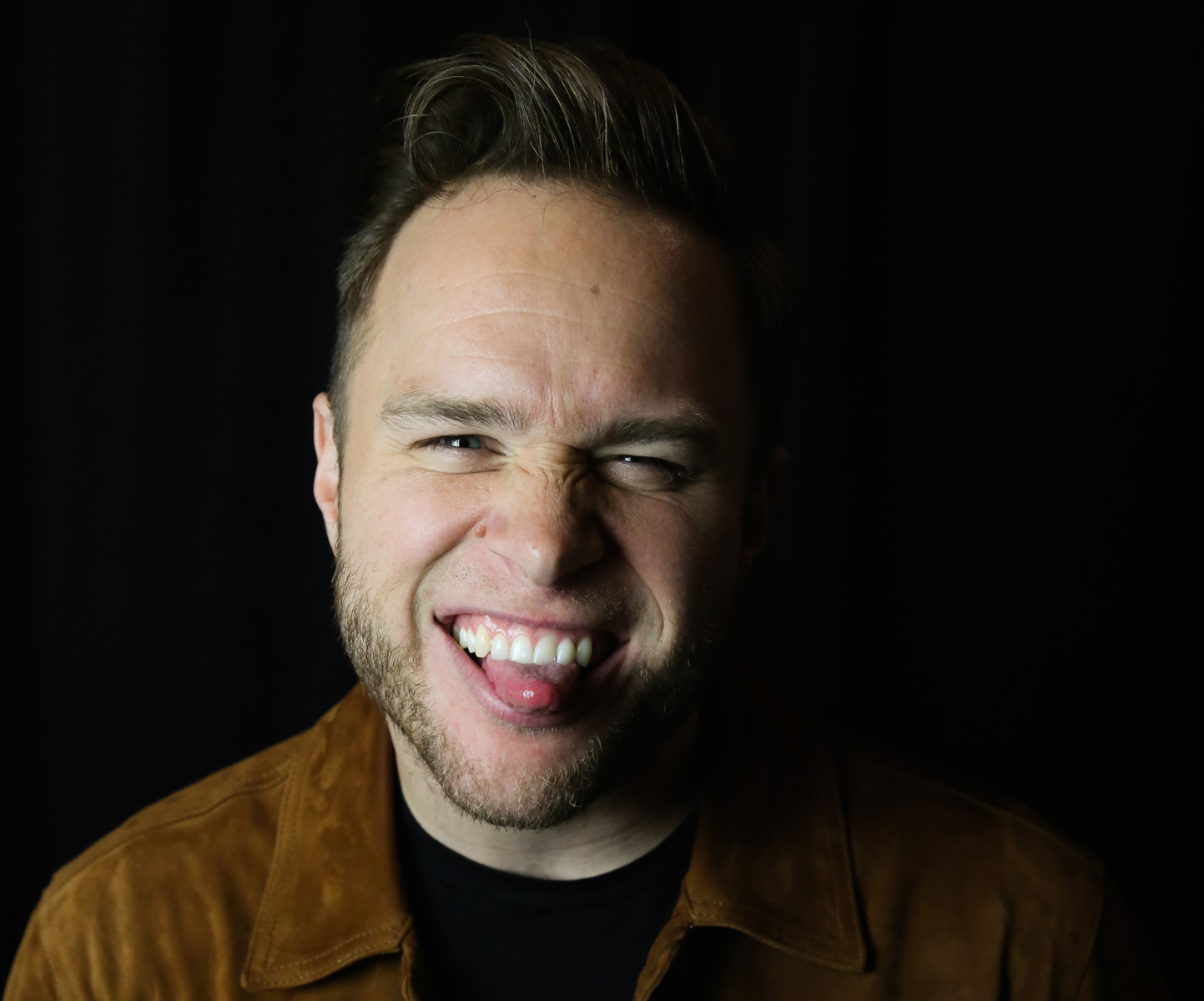 Olly Murs in rehearsal by Christie Goodwin