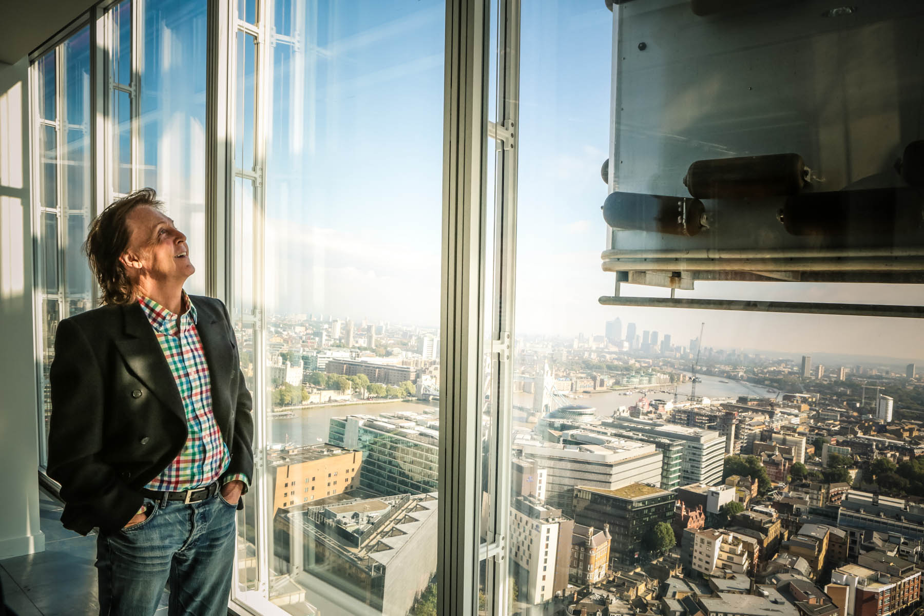 Paul McCartney at the Shard by Christie Goodwin