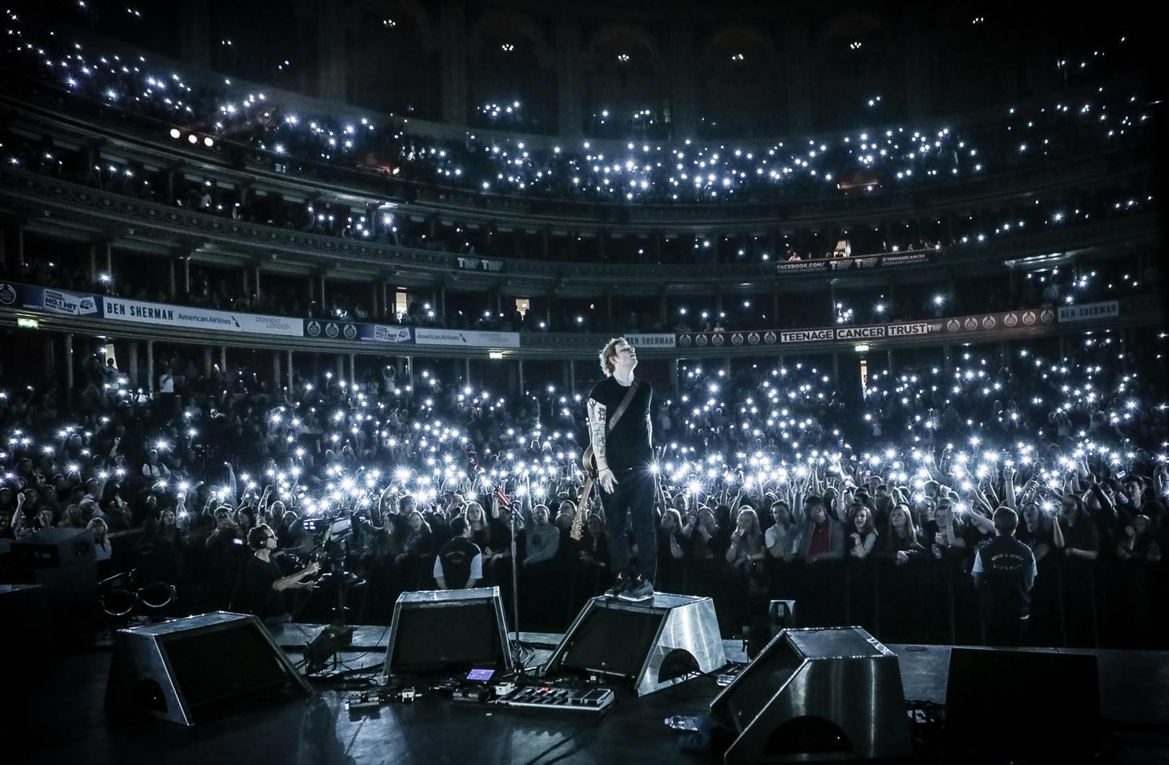 Ed Sheeran at the Royal Albert Hall for TCT by Christie Goodwin