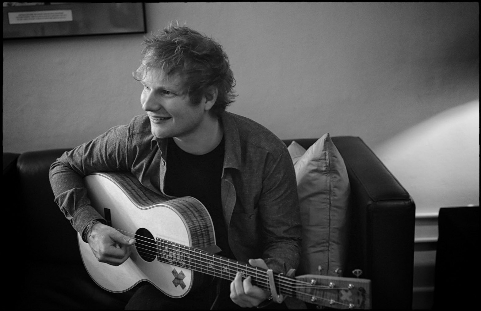 Ed Sheeran backstage at the Royal Albert Hall by Christie Goodwin