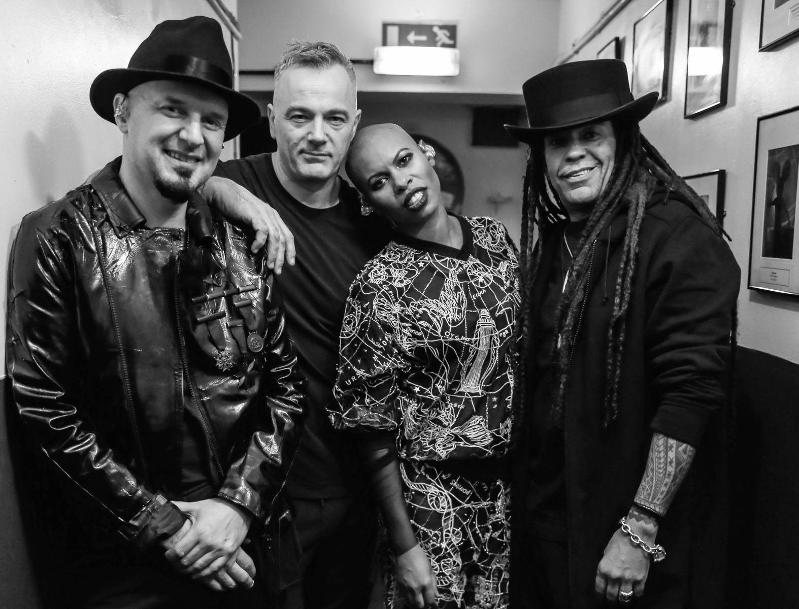 Skunk Anansie backstage at Brixton by Christie Goodwin