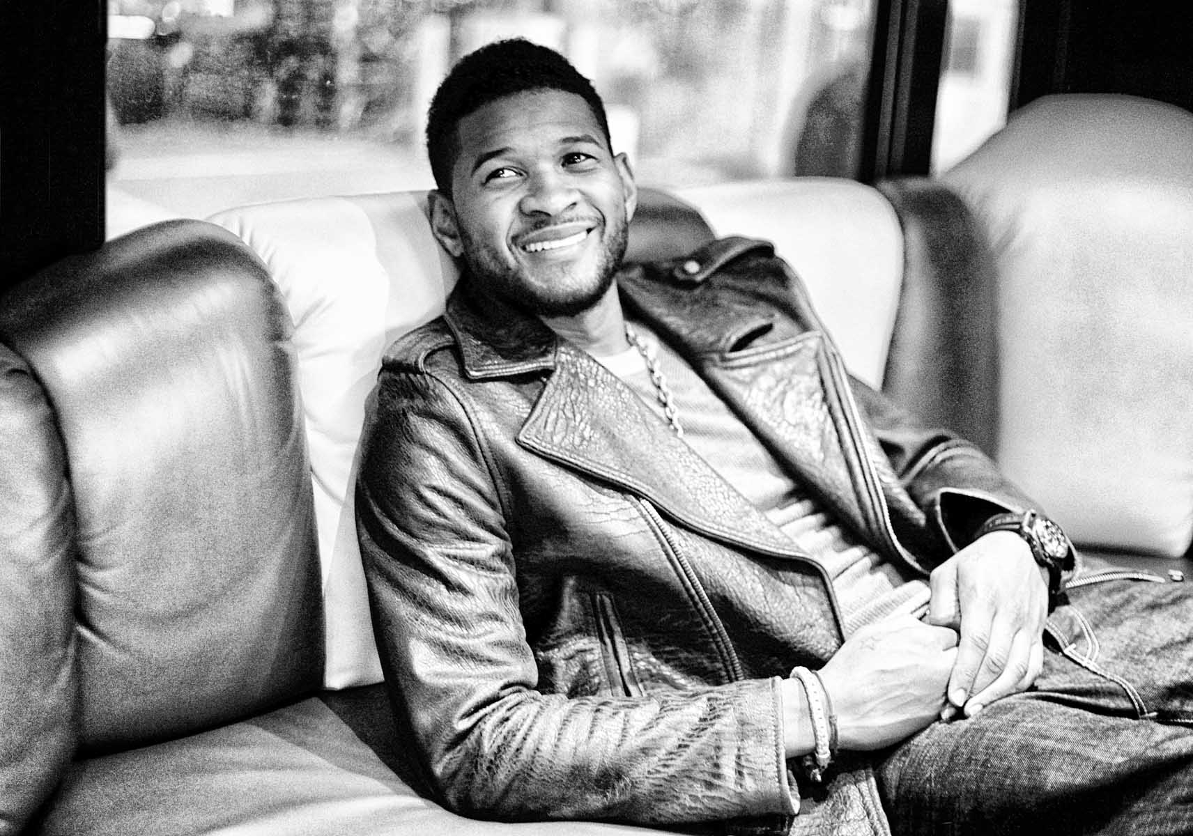 Usher on the Tourbus by Christie Goodwin