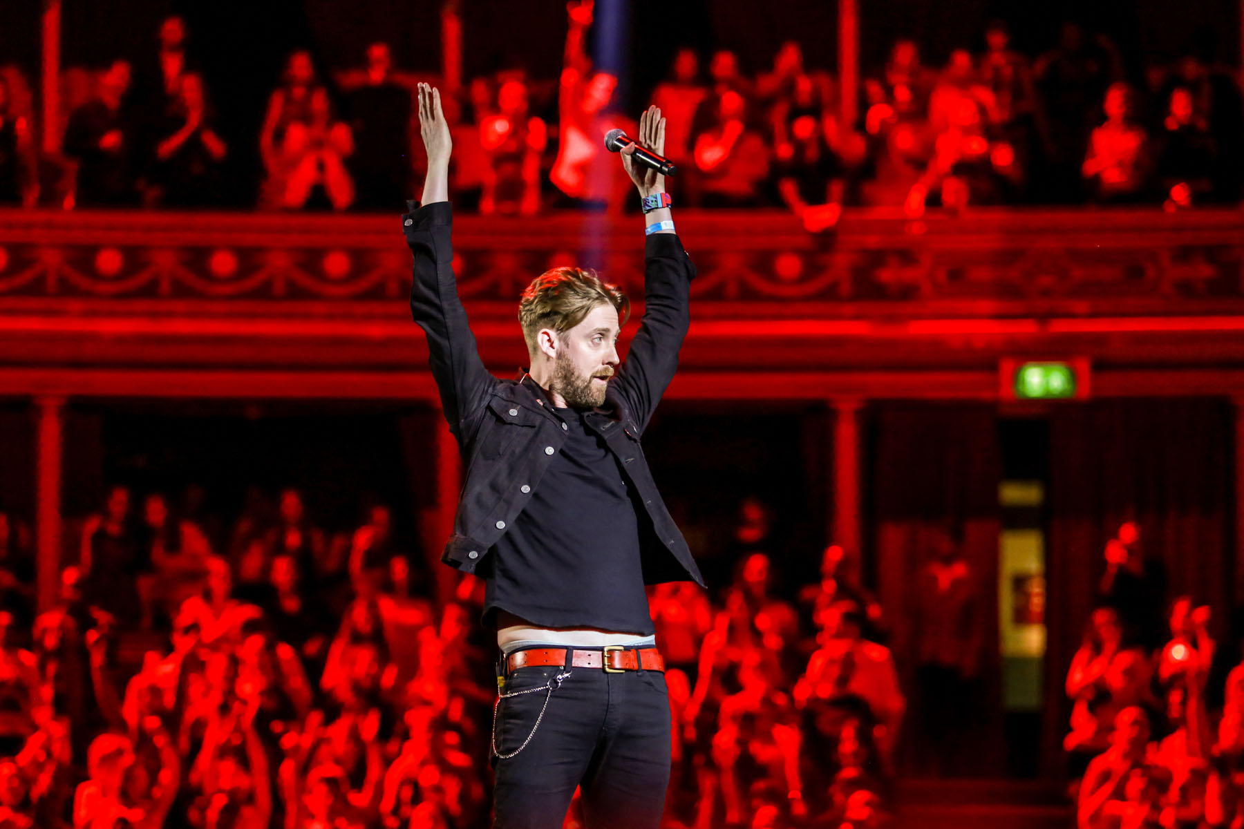 Ricky Wilson of Kaiser Chiefs at the Royal Albert Hall by Christie Goodwin